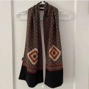 Satin scarf, luxe design